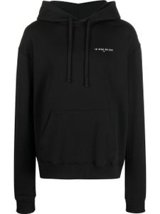 Ih Nom Uh Nit hoodie en coton à imprimé graphique - Noir