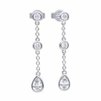 Oorbellen Dames Diamonfire 6220811082 3 cm