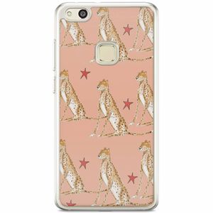 Huawei P10 Lite siliconen hoesje - Cheetah print