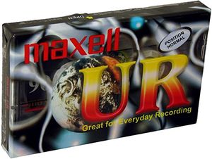 Maxell UR-90 Cassettebandje 90 min 1 stuk(s)