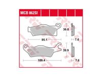 TRW Brake pad mcb 862 si sintered metal