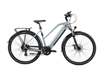 Zündapp Elektrische fiets trekking Z810 700c (Dames, Grijs/wit)