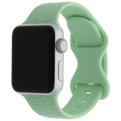 Apple Watch Print Sport Band - Ibiza Groen - 44, 45, 46 & 49mm