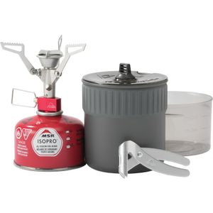 MSR Gaskooktoestel PocketRocket 2 Mini Stove Kit gaskooktoestel met pannenset, model 2021