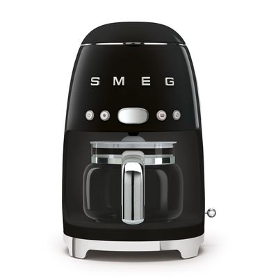 SmegDCF02BLEU Koffiefilter apparaat Zwart