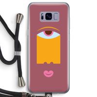 Mono V: Samsung Galaxy S8 Transparant Hoesje met koord