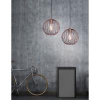 Lyora HanglampEriberto Ø 25cm roestbruin - 8436421