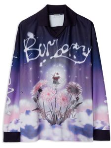 Burberry t-shirt Dandelion à imprimé graphique - Violet