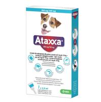 ATAXXA 500mg/100mg (4-10kg) - druppels tegen vlooien en teken voor honden - 1x1ml