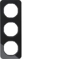 Berker 10132116 veiligheidsplaatje voor stopcontacten Zwart - thumbnail