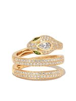 Anita Ko bague en or 18ct serti d'émeraude et diamants