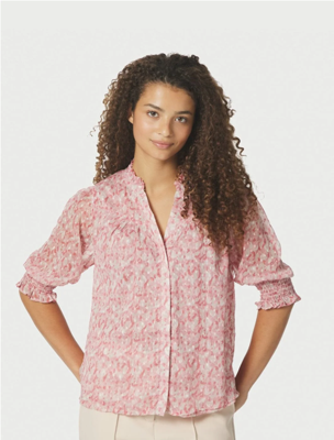 Neo Noir Blouse Diana Blurred | Rose