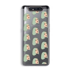 King Kylie: Samsung Galaxy A80 Transparant Hoesje