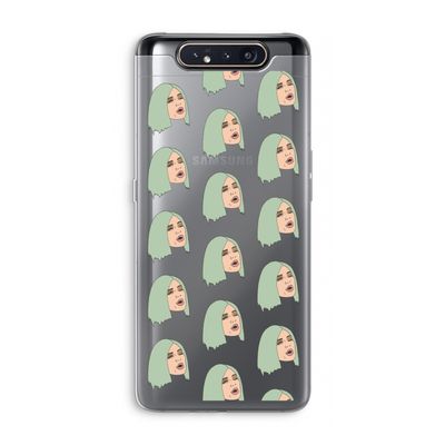 King Kylie: Samsung Galaxy A80 Transparant Hoesje
