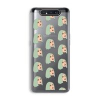 King Kylie: Samsung Galaxy A80 Transparant Hoesje
