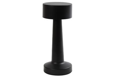 Tafellamp led Lampa metaal ro 9x9x21 cm zwart 1 stuk - Decostar