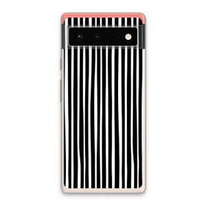 Stripes: Google Pixel 6 Transparant Hoesje
