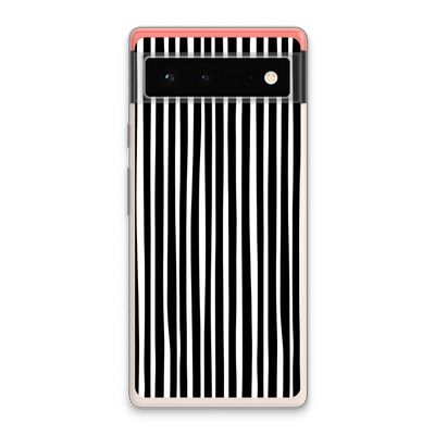 Stripes: Google Pixel 6 Transparant Hoesje