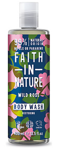 Faith in Nature Wild Rose Bodywash