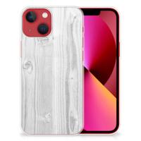 Apple iPhone 13 | Bumper Hoesje | White Wood