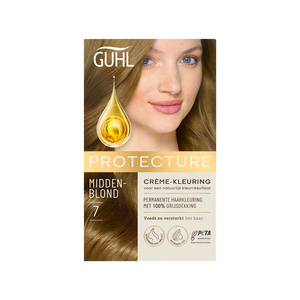 Guhl Protecture Crème-Kleuring 7 Middenblond