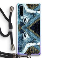 Golden Fox: Huawei P30 Transparant Hoesje met koord