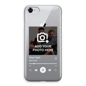 Music Player: iPhone 8 Transparant Hoesje