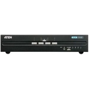 4-Poorts KVM Schakelaar DVI / USB Zwart - [CS1144D-AT-G]