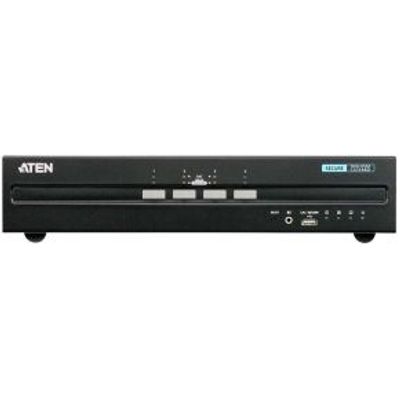 4-Poorts KVM Schakelaar DVI / USB Zwart - [CS1144D-AT-G]