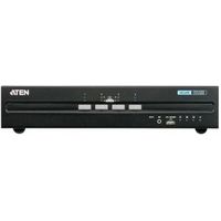 4-Poorts KVM Schakelaar DVI / USB Zwart - [CS1144D-AT-G]