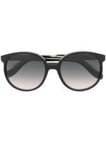 Cutler & Gross lunettes de soleil à monture ronde - Noir