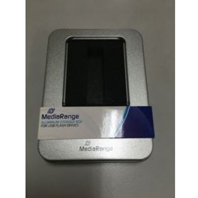 MediaRange BOX901 opslagdoos Aluminium