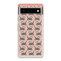 Zwarte poes: Google Pixel 6 Transparant Hoesje