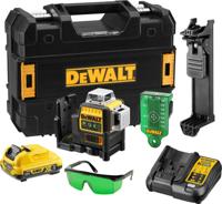 DeWalt DCE089D1G zelfnivellerende kruislijnlaser 10.8V - groene laser - DCE089D1G-QW