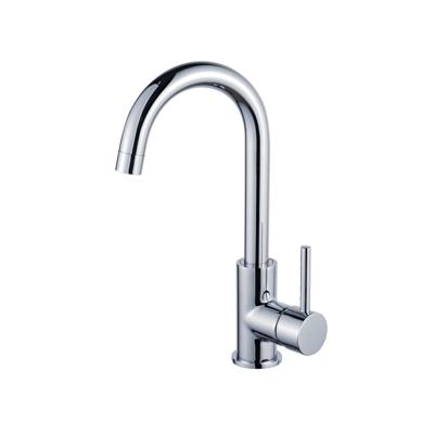 Fortifura Calvi wastafelkraan - hoog - draaibare uitloop - chroom SW809346