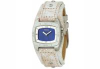 Horlogeband Fossil BG2043 Onderliggend Leder Beige 20mm - thumbnail