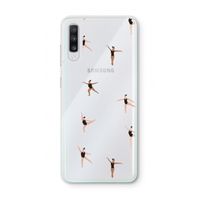 Dancing #1: Samsung Galaxy A70 Transparant Hoesje