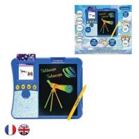Interactief prentenboek - LEXIBOOK - Tweetalig - 200 educatieve kaarten - Tekentablet - Leuk leren