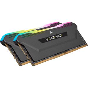 Corsair 32 GB DDR4-3200 Kit werkgeheugen CMH32GX4M2E3200C16, Vengeance RGB PRO SL, XMP 2.0