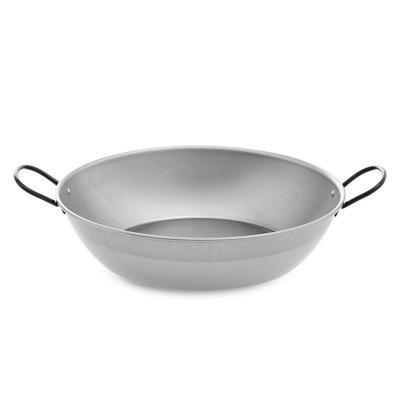 Diepe Pan met Handvat Vaello 450 Gepolijst Staal Verchroomd (Ø 50 cm)