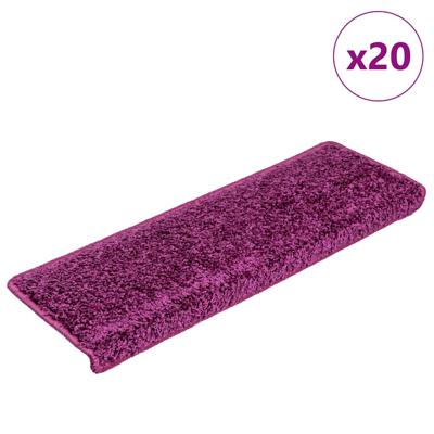 Trapmatten 20 st 65x21x4 cm Violet Rechthoekige Rand
