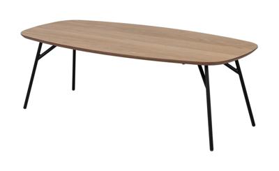Bendt Deens Ovale Salontafel 'Kiyomi' Eiken, 120 x 60cm