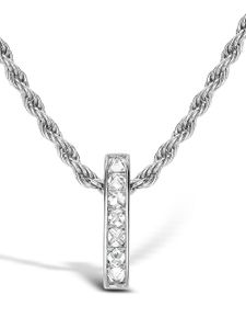 Pragnell collier RockChic en or blanc 18ct à ornements - Argent