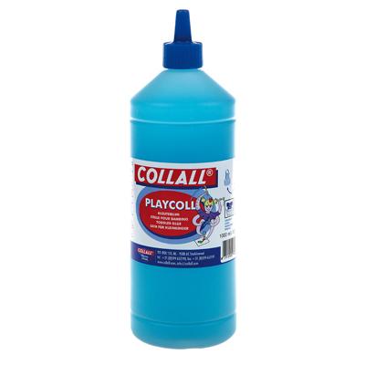 Collall Playcoll - blauwe kinderlijm op waterbasis - 1l