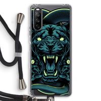 Cougar and Vipers: Sony Sony Xperia 10 III Transparant Hoesje met koord