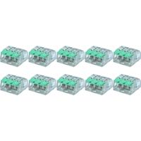 Lasklem Set 10 Stuks - 3-Polig Groen met Klemmetjes