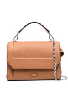 Lancel foldover tote bag - Marron