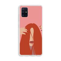 Woke up like this: Galaxy A51 4G Transparant Hoesje