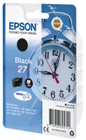 Epson Alarm clock Singlepack Black 27 DURABrite Ultra Ink - thumbnail