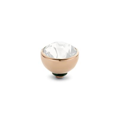 Melano Twisted Basic CZ Steentje White | Rosé